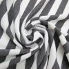 Striped Fleece- Dark Grey #5066 -Clothing Fabrics Shop img 2695 1 1