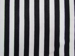 Striped Fleece- Black / White #5075 9 Striped Fleece- Black / White #5075 -Clothing Fabrics Shop img 2739 1 1