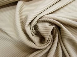 Ridged Ponte Knit- Fawn Beige #6585