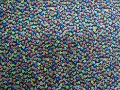 Daisy Confetti Cotton- Navy #6631