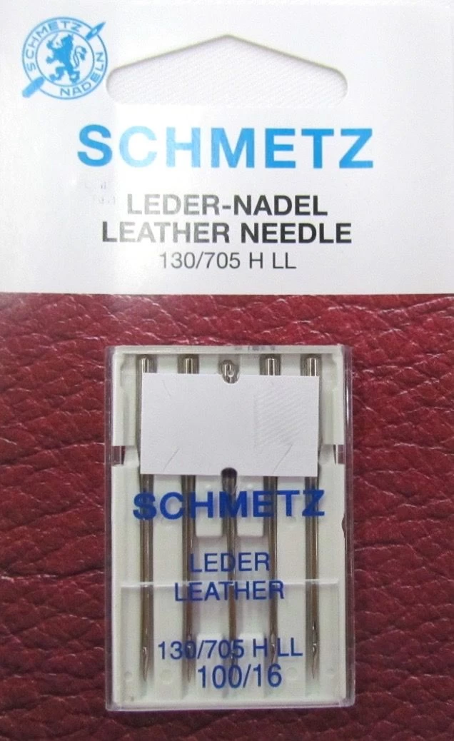 Schmetz Leather Needles 100/16 3 Schmetz Leather Needles 100/16