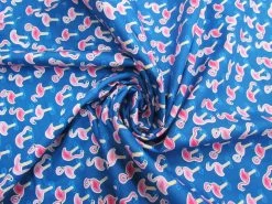 Pool Party- Flamingo- Royal D#2440 8 Pool Party- Flamingo- Royal D#2440 -Clothing Fabrics Shop img 3243 3