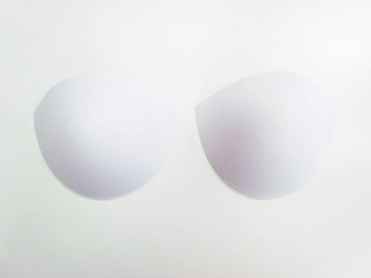 TRW Shell Bra Cups- Size 12D White #BC-703 3 TRW Shell Bra Cups- Size 12D White #BC-703