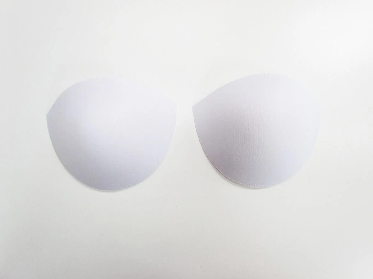 TRW Shell Bra Cups- Size 12D White #BC-703 4 TRW Shell Bra Cups- Size 12D White #BC-703 - Image 2