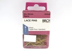 Lace Pins- Brass- 26x.55mm- 15g Pack