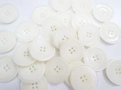 32mm Large Cream Fashion Button FB169