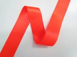 Double Sided Satin Ribbon- 35mm- 6844 F/ORANGE