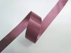 Double Sided Satin Ribbon- 25mm- 6837 GRAPE
