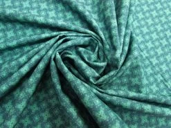 Aussie Bush Christmas Cotton- Turquoise #0125-F1 -Clothing Fabrics Shop img 4168 2