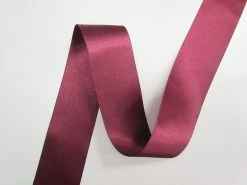 Double Sided Satin Ribbon- 35mm- 405 BURGUNDY