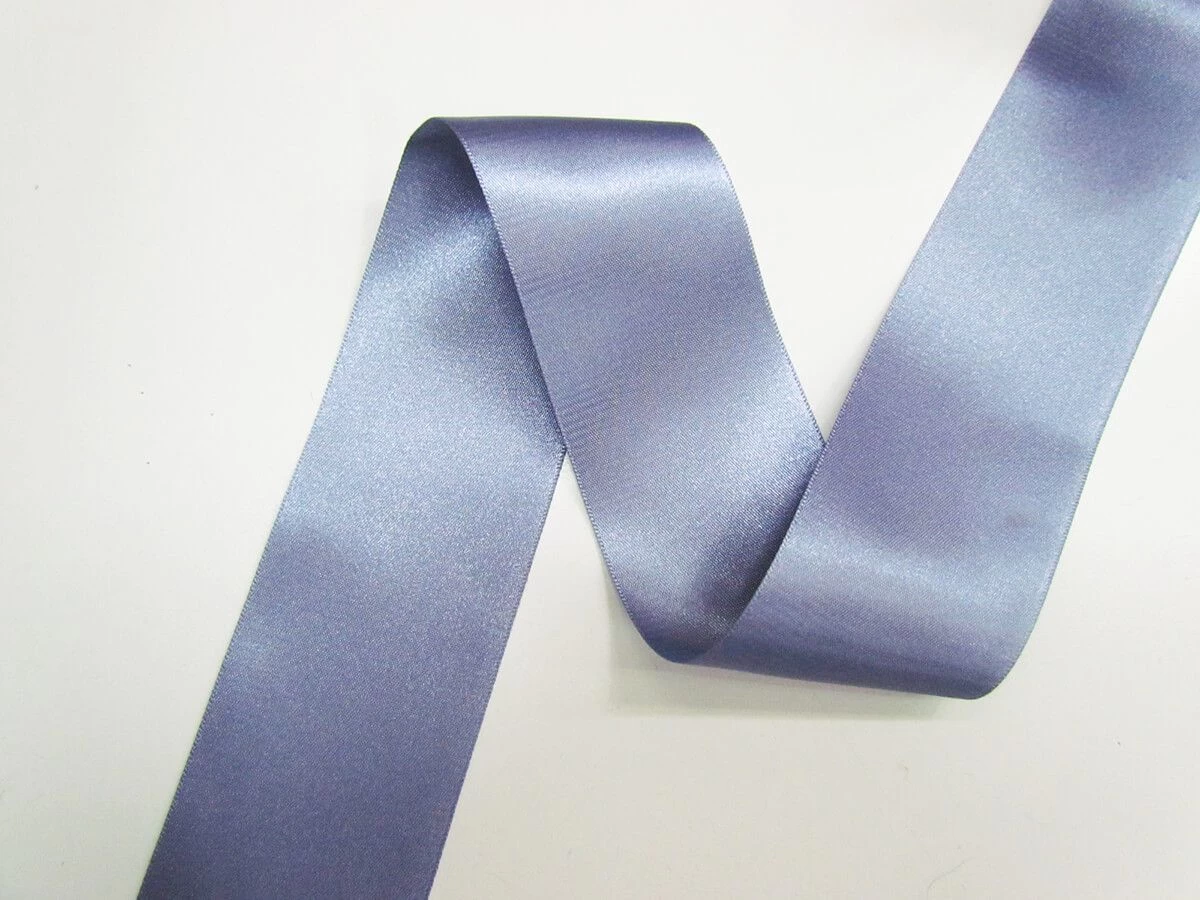 Double Sided Satin Ribbon- 50mm- 490 MOONLIGHT 3 Double Sided Satin Ribbon- 50mm- 490 MOONLIGHT