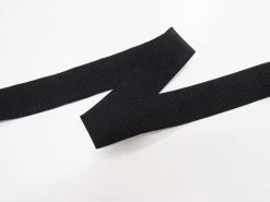Budget Elastic- 38mm Ribbed #525- Black -Clothing Fabrics Shop img 4417 2