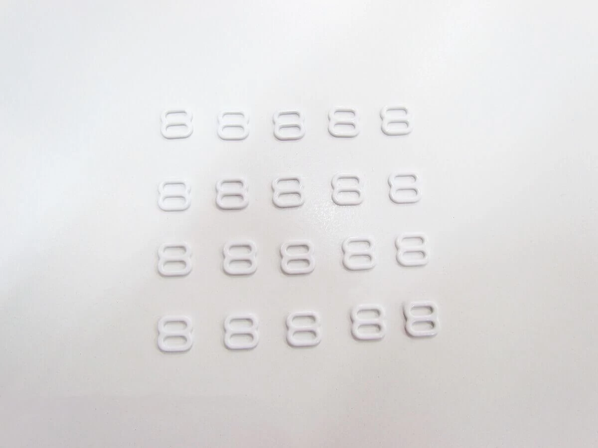 5mm Strap Adjusters Plastic White RW321- 20 For $3 3 5mm Strap Adjusters Plastic White RW321- 20 For $3