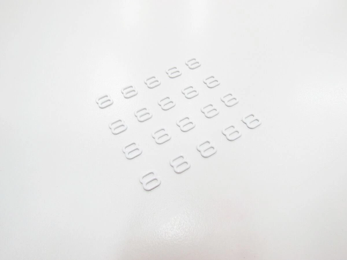 5mm Strap Adjusters Plastic White RW321- 20 For $3 4 5mm Strap Adjusters Plastic White RW321- 20 For $3 - Image 2