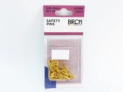 Safety Pins- Gold- 22mm- Pack Of 24