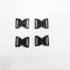 15mm Plastic Fashion & Swim Clip- Black RW014- 4 For $2
