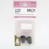 Cord Ends - Pack Of 2- Black -Clothing Fabrics Shop img 5141 3