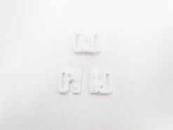 14mm Plastic Fashion & Swim Clips- White RW022- 4 For $2 -Clothing Fabrics Shop img 5259 2