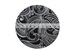 Night & Day Cotton- Paisley Black/White #290 -Clothing Fabrics Shop img 5295 2 1