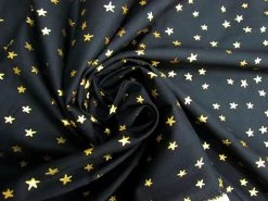 Ruby Star Society Cotton- Starry- Black Gold #27M -Clothing Fabrics Shop img 5331 1 1