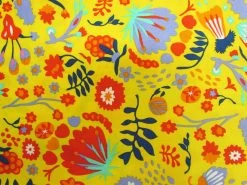 Wild Blooms Cotton- Yellow PW1296