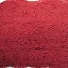 40mm Lace Trim- Poppy Red #849