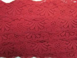 40mm Lace Trim- Poppy Red #849