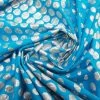 Disco Dot Spandex- Blue #7343 1 Disco Dot Spandex- Blue #7343 -Clothing Fabrics Shop img 5535 3