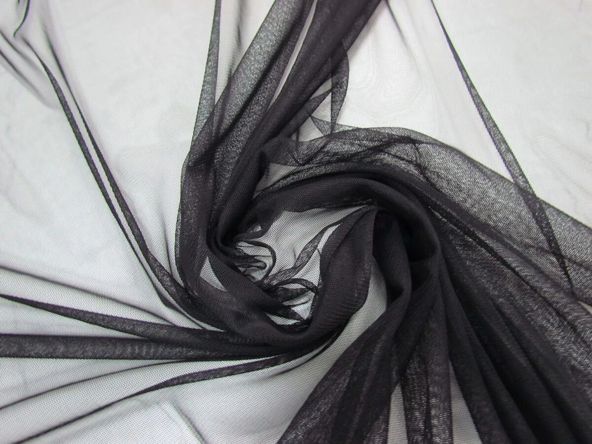 Soft Mesh- Char Black #7426 3 Soft Mesh- Char Black #7426