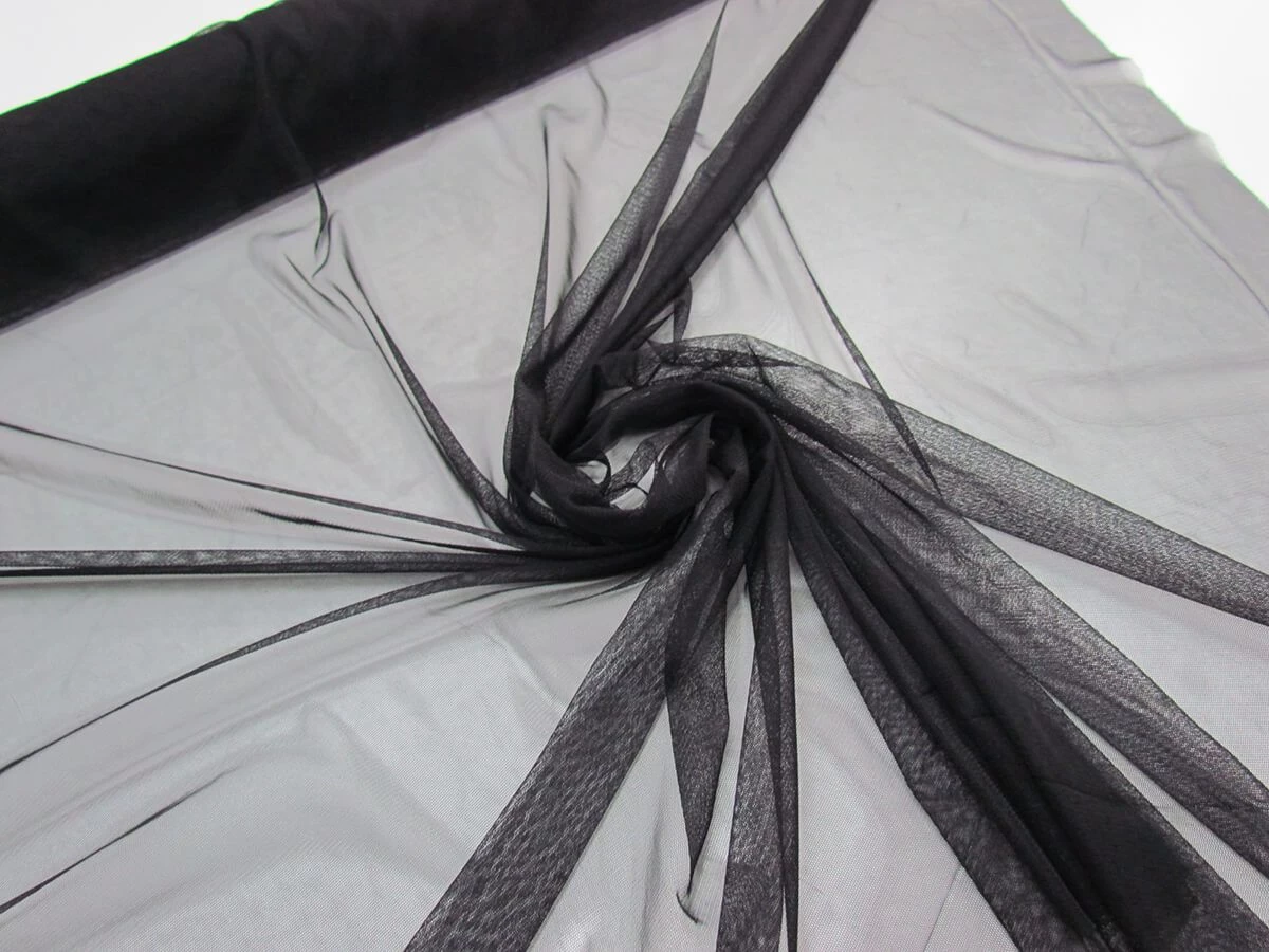 Soft Mesh- Char Black #7426 4 Soft Mesh- Char Black #7426 - Image 2