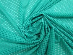Freckle Stretch Mesh- Turquoise #7511