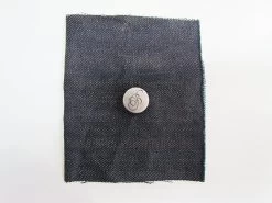 17mm Stud Jeans Button Pack- Logo Dark Silver RW332- 6 For $3 8 17mm Stud Jeans Button Pack- Logo Dark Silver RW332- 6 For $3 -Clothing Fabrics Shop img 6036 2 1