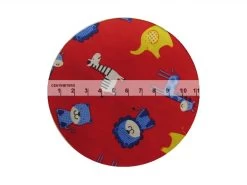 Safari Fun- Red #PW1318 -Clothing Fabrics Shop img 6130 1 2