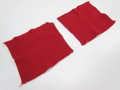 Wool Pre-Cut Cuff Ribbing- Cherry #RWC015 -Clothing Fabrics Shop img 6136 2