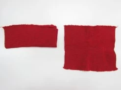 Wool Pre-Cut Cuff Ribbing- Cherry #RWC015 -Clothing Fabrics Shop img 6137 1 1