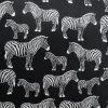 Zebra Party- Black #PW1323 -Clothing Fabrics Shop img 6143 3
