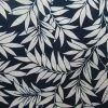 Plant Fronds- Cream On Navy #PW1328 -Clothing Fabrics Shop img 6157 3
