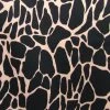 Crackle- Black On Beige #PW1327 2 Crackle- Black On Beige #PW1327 -Clothing Fabrics Shop img 6160 4