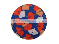 Petals- Orange On Blue #PW1334 -Clothing Fabrics Shop img 6174 4