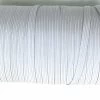 Roll Of 6mm Braided Elastic- Cool White #1012F