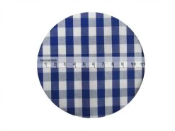 6mm Gingham Cotton- Royal Blue #5561 -Clothing Fabrics Shop img 6190 2 1
