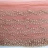 130mm Gold Wave Tulle Trim- Pink #908