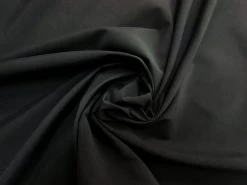 Water Resistant Peachskin Microfibre- Black #5699