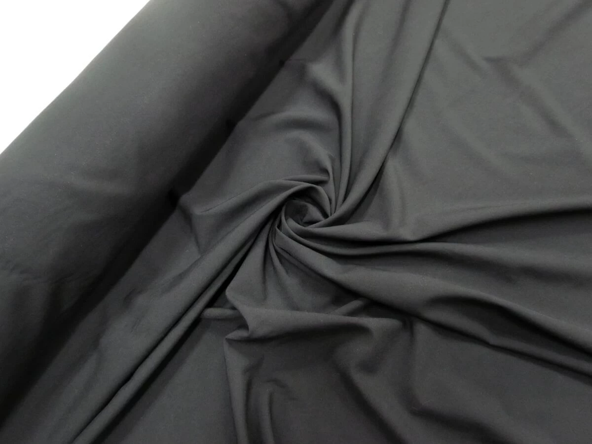 One Way Stretch Lining- Black #7634 4 One Way Stretch Lining- Black #7634 - Image 2