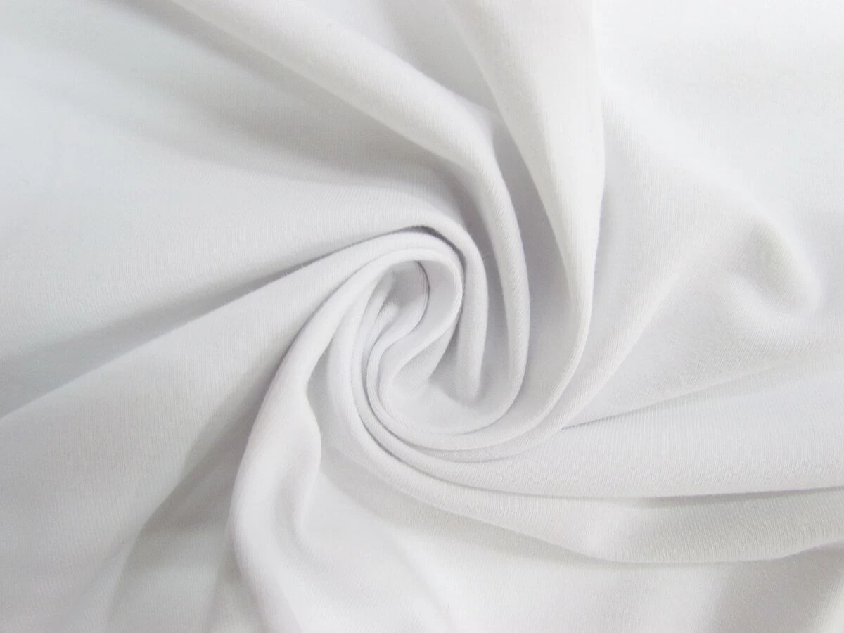 Pura Cotton Spandex- White #7628 3 Pura Cotton Spandex- White #7628