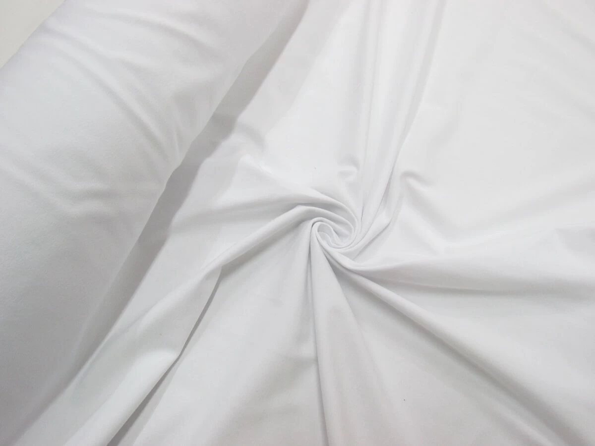 Pura Cotton Spandex- White #7628 4 Pura Cotton Spandex- White #7628 - Image 2