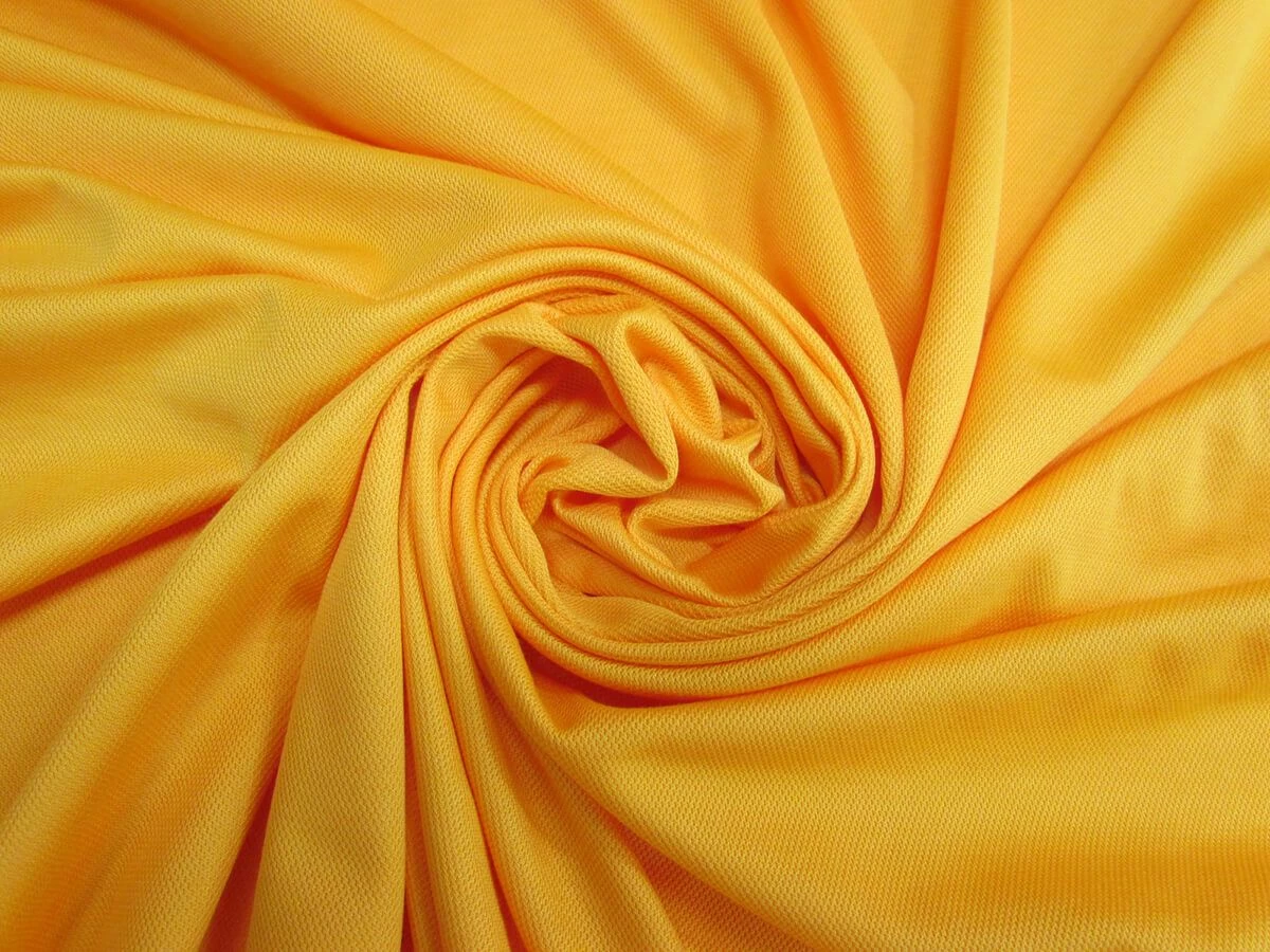 Sports Mirco Eyelet Jersey- Golden Yellow #5742 3 Sports Mirco Eyelet Jersey- Golden Yellow #5742