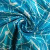 Holographic Laser Show Spandex- Aqua #7692 -Clothing Fabrics Shop img 7026