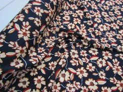 Midnight In Tuscany Stretch Crepe #7717 -Clothing Fabrics Shop img 7207