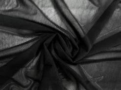 2 Way Stretch Mesh- Obsidian #7736